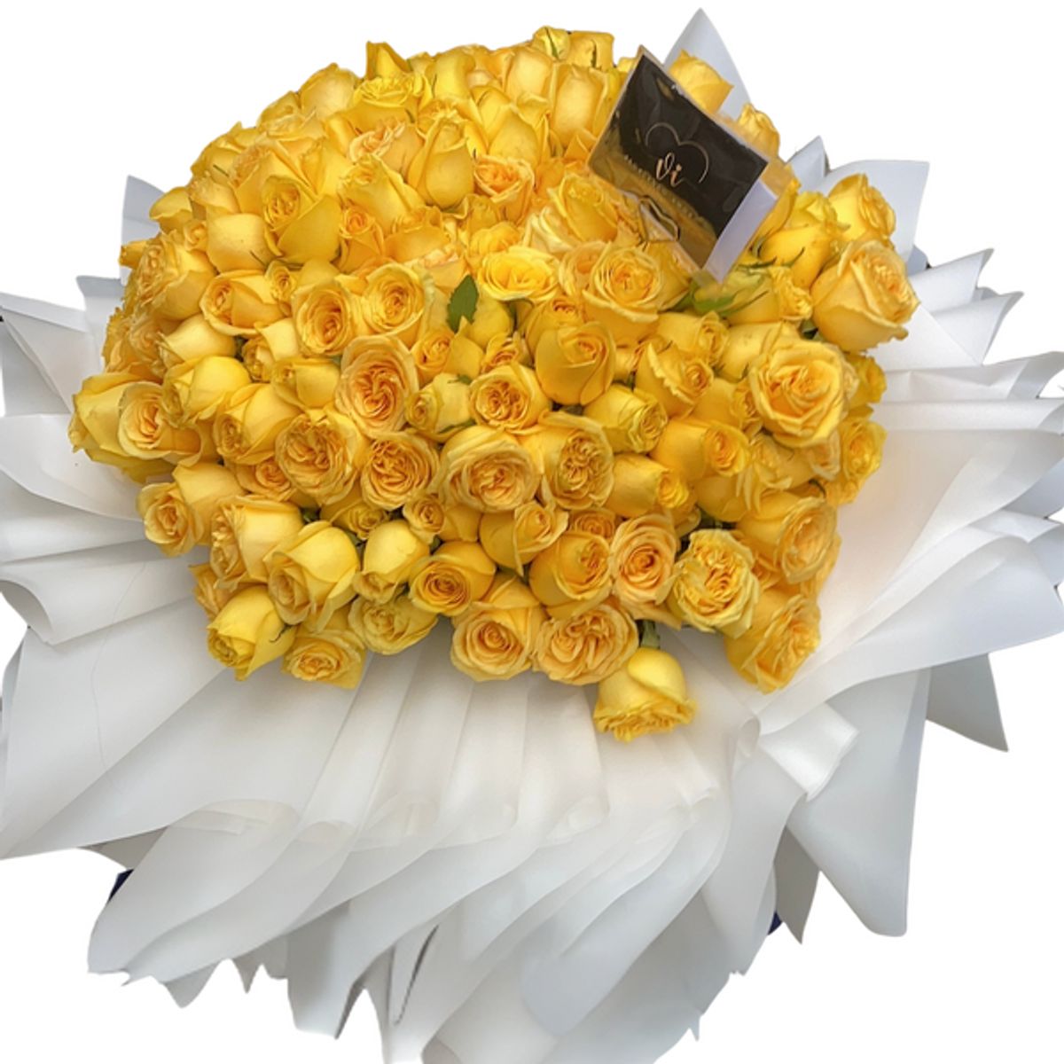 GENERICO - Ramo Buchon de 200 Rosas -  Ramo de Flores