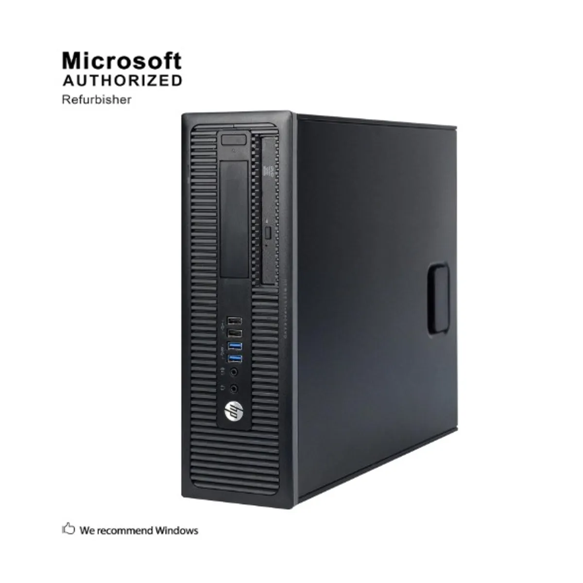 HP - HP ProDesk 600 G1 SFF I3-4130 4GB 500GB w10 pro 600G1-I3-4-500