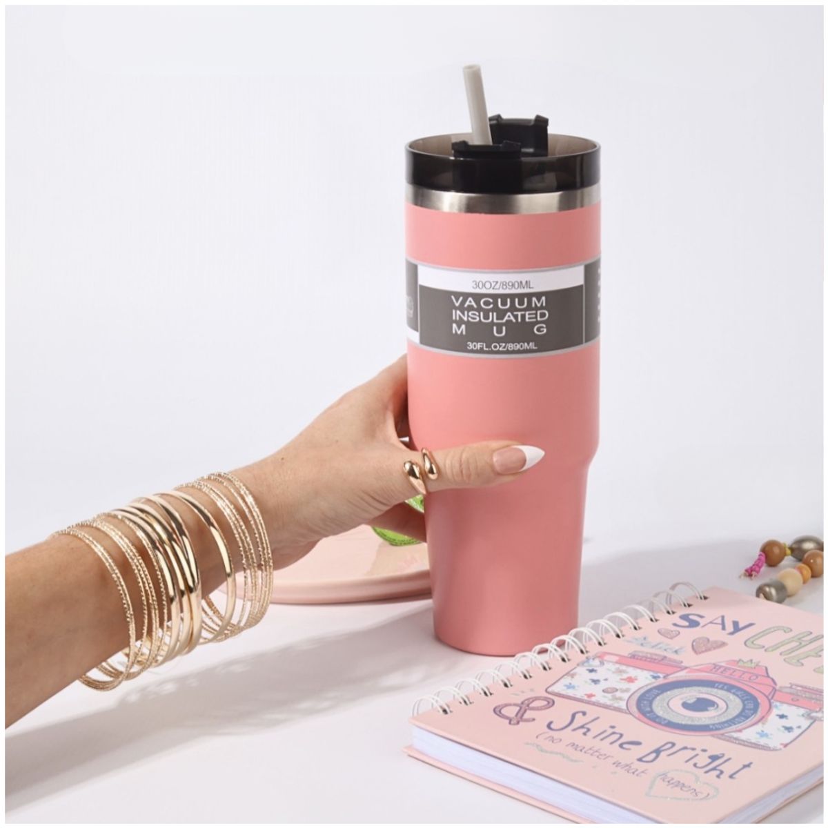 INSPIRA MARKET - Vaso termo grande 890ml