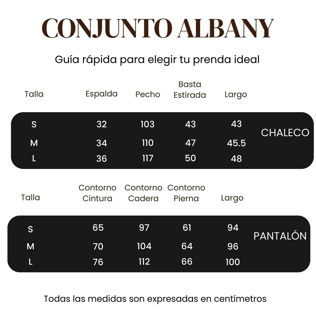 AMARELLY - CONJUNTO PARA DAMA ALBANY