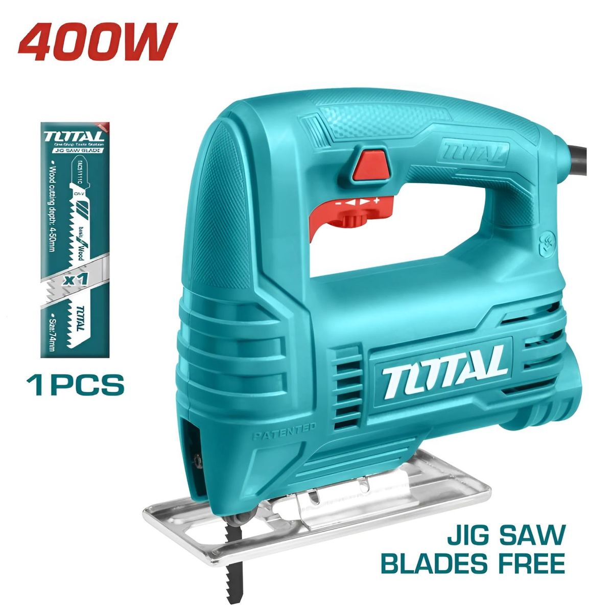 TOTAL TOOLS - Sierra Caladora 400w Total - TS2045565