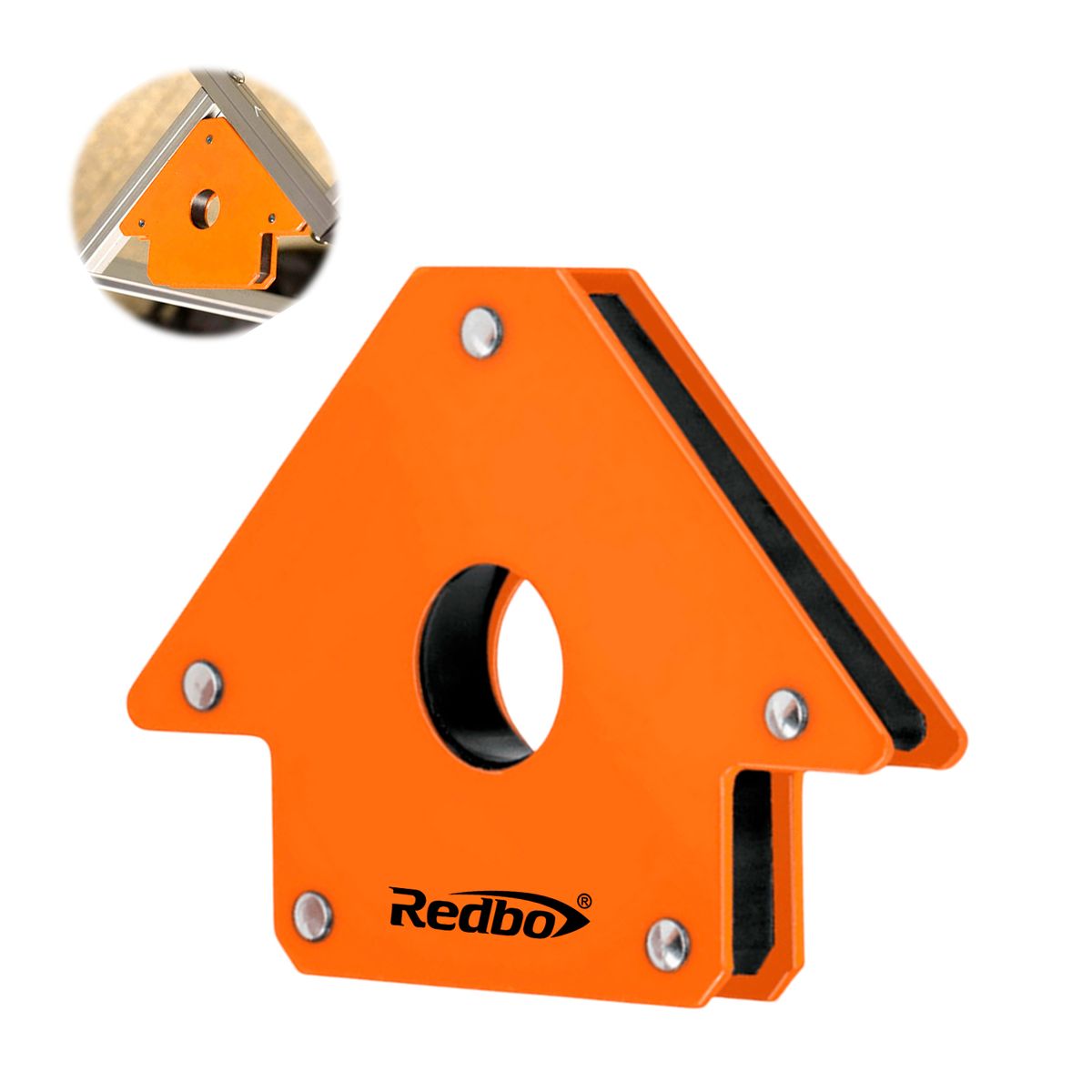 REDBO - Escuadra Magnética Redbo Esm-4 45° 90° 135° Para Soldar