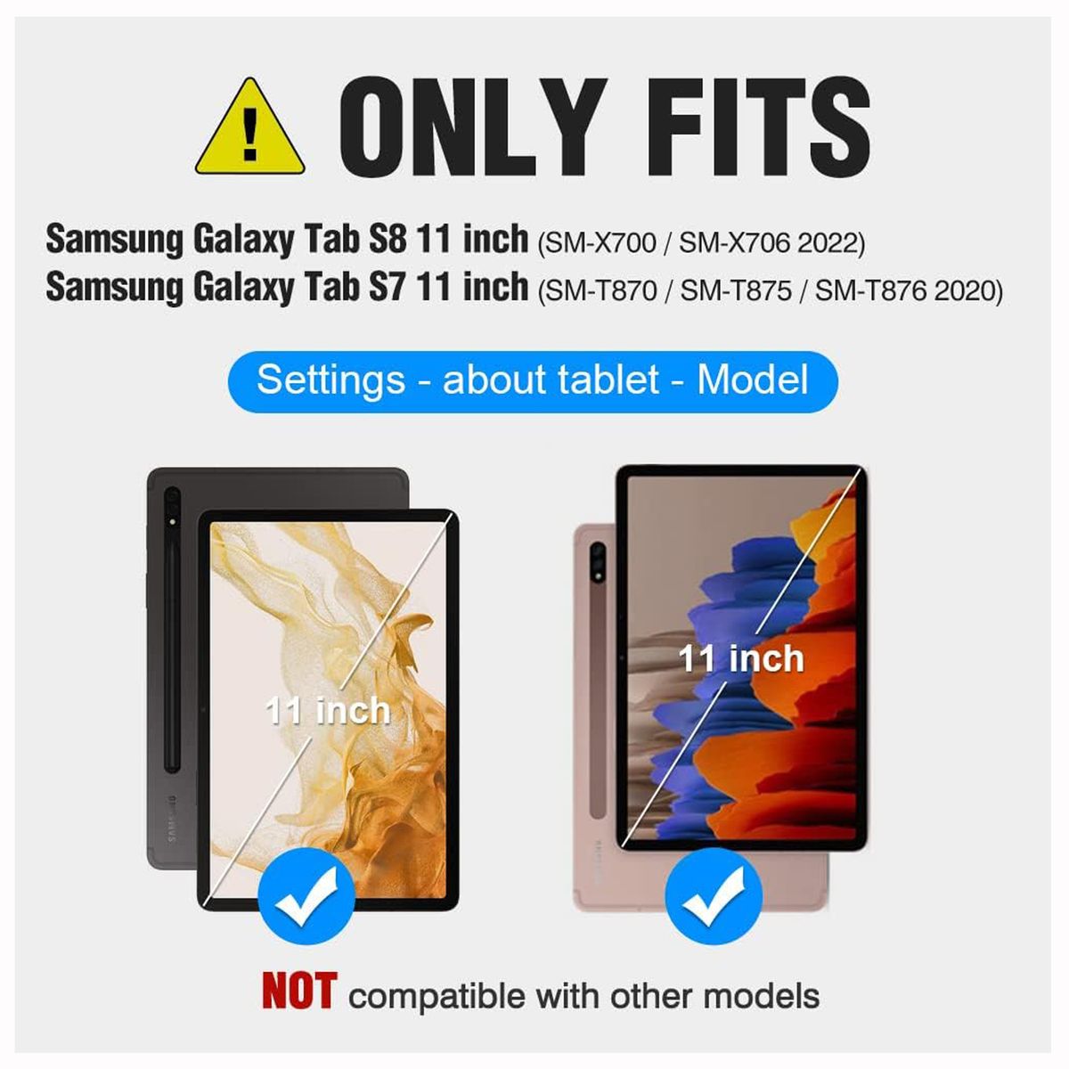 NILLKIN - Funda con Teclado Nillkin Para Samsung Galaxy Tab S8 de 11 Pulgadas
