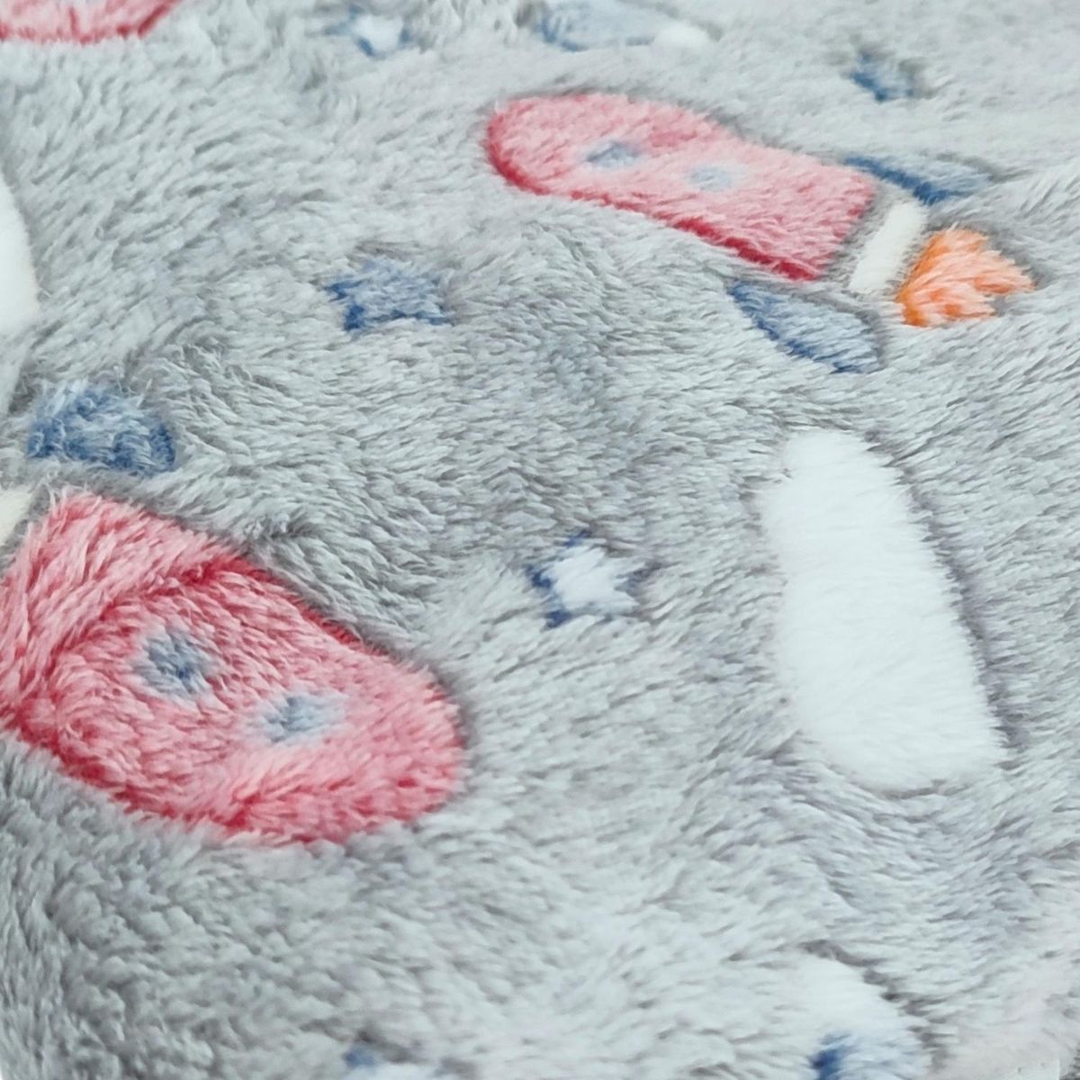 BABY MERINOS - Manta Felpa Bebé - CohetesGris M05