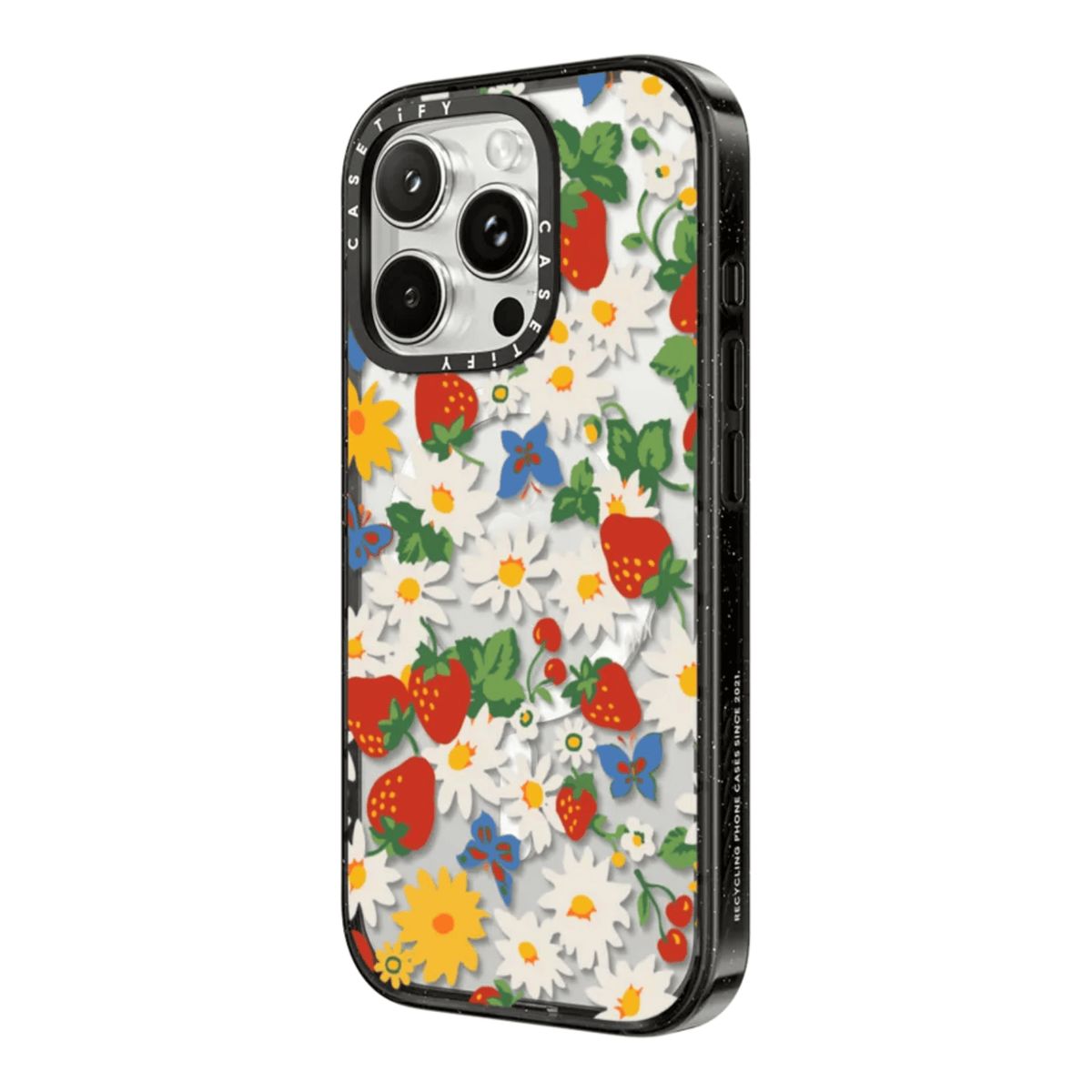 CASETIFY - CASE CASETIFY STRAWBERRY DAISY CON MAGSAFE - IPHONE15 PRO