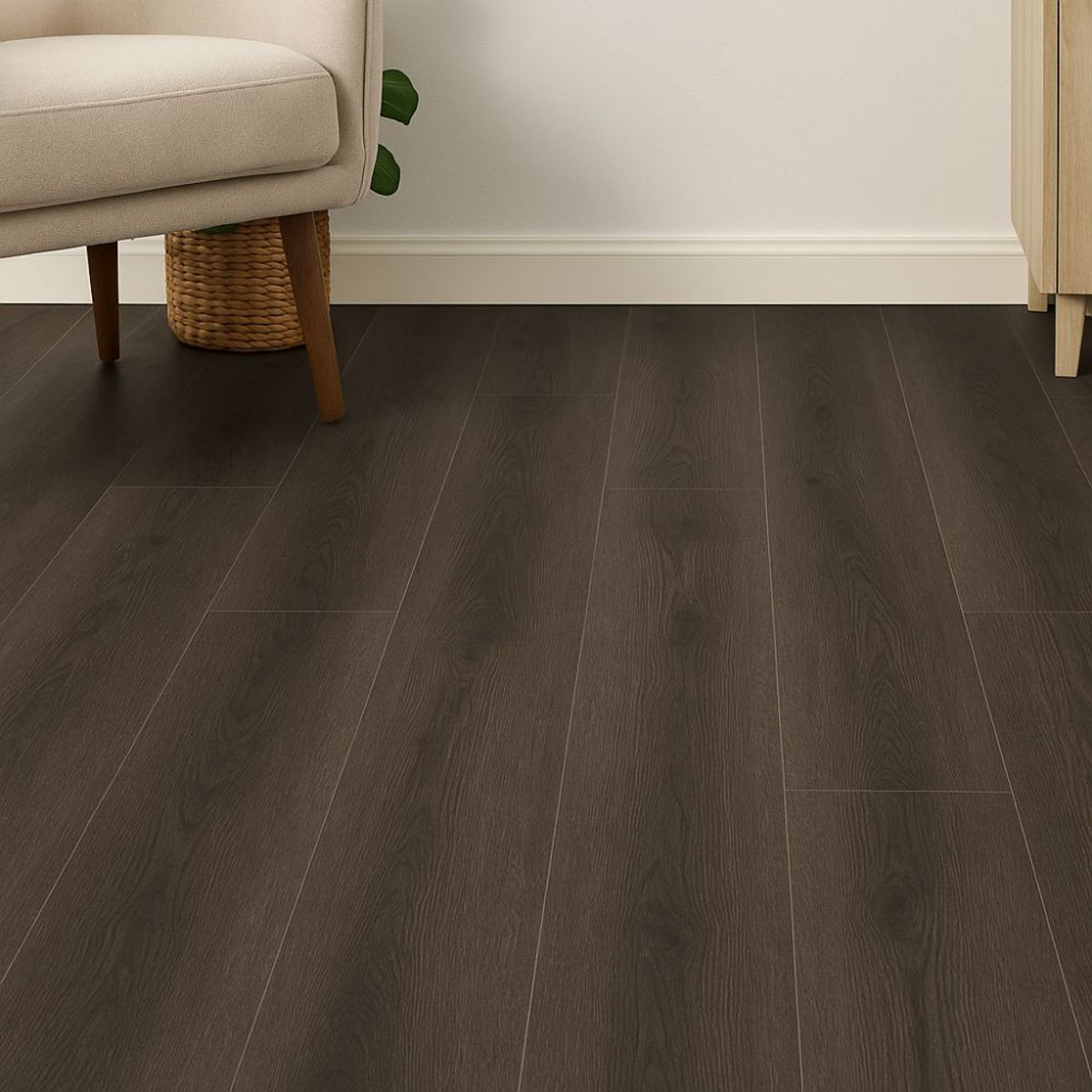 DECOKASA - Piso Vinilico SPC Alto Tránsito de Exterior Click 10 pzas - OHID-009