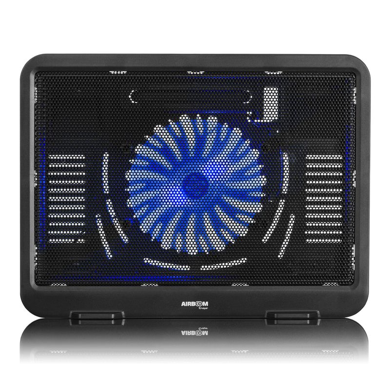 AIRBOOM - Cooler para Laptop con LED Negro Airboom Cruiser AB 021