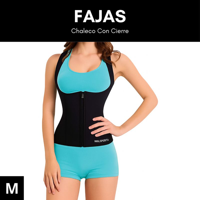 GENERICO - Chaleco Con Cierre Talla M