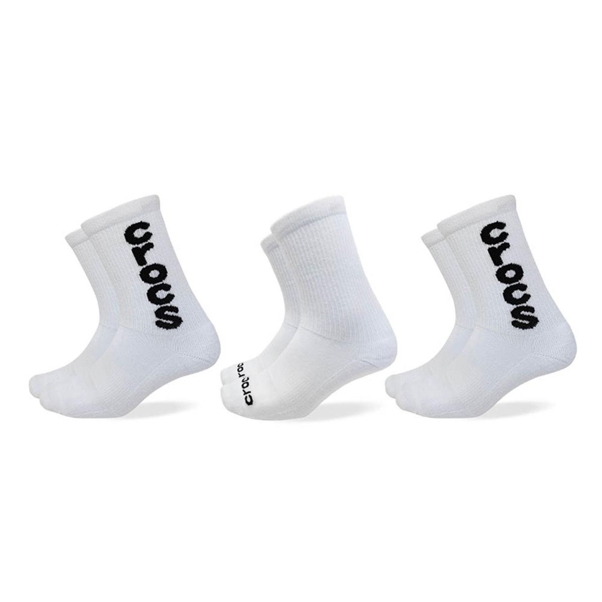 CROCS - Medias CROCS Socks Macro Logo Crew Unisex