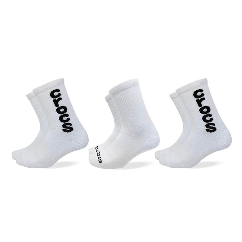 CROCS - Medias CROCS Socks Macro Logo Crew Unisex