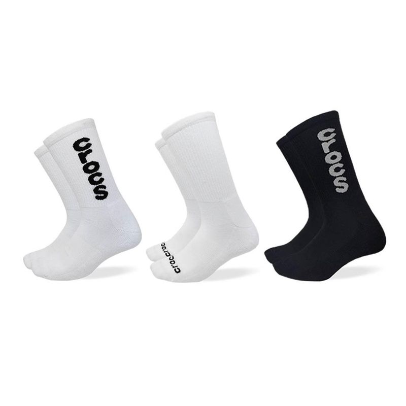 CROCS - Medias CROCS Socks Macro Logo Crew Unisex