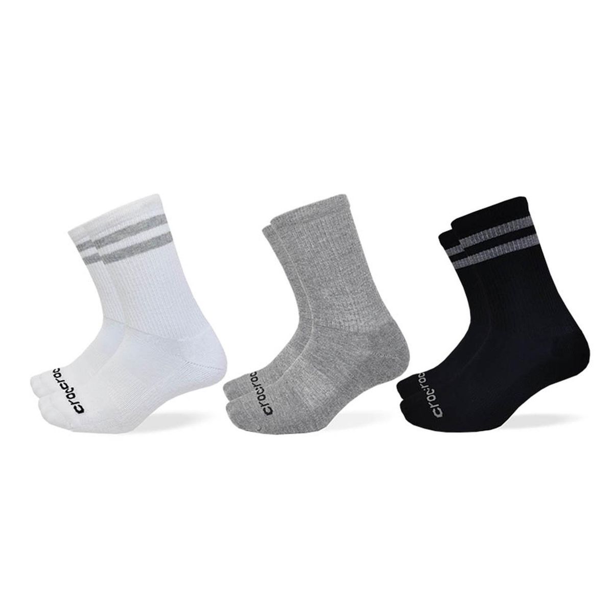 CROCS - Medias CROCS Socks Thin Stripe Crew Unisex