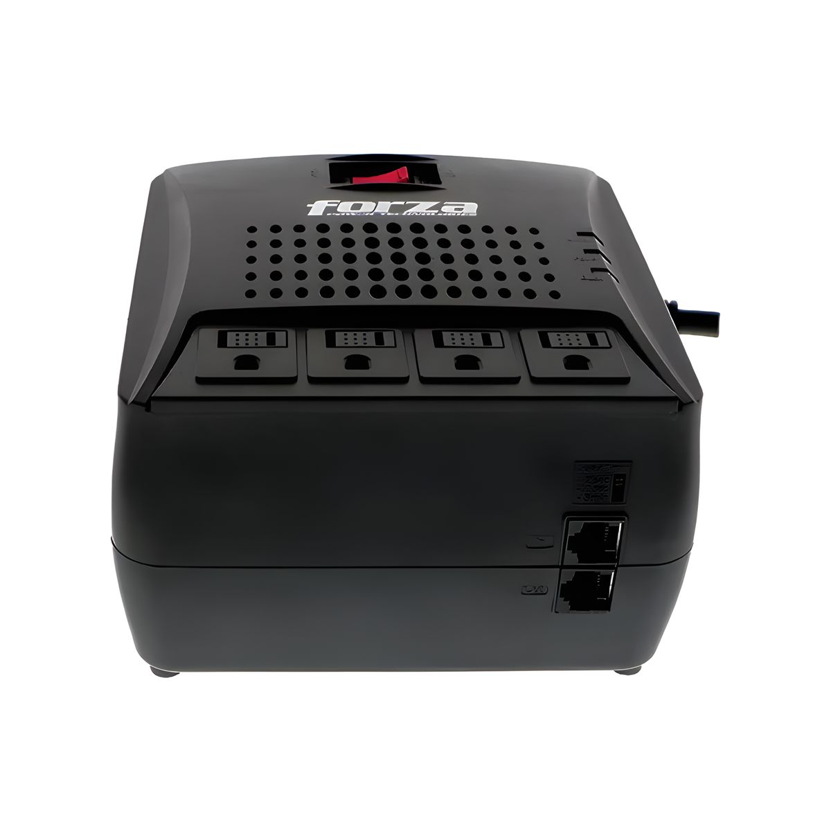 FORZA - Estabilizador Forza Avr Fvr-3002 3000va 1500w 4 salidas Color Negro