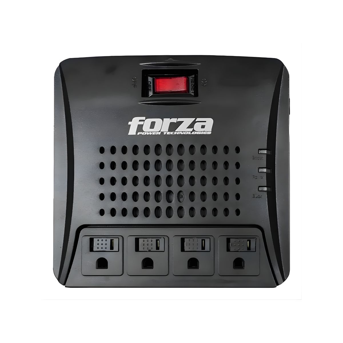 FORZA - Estabilizador Forza Avr Fvr-3002 3000va 1500w 4 salidas Color Negro