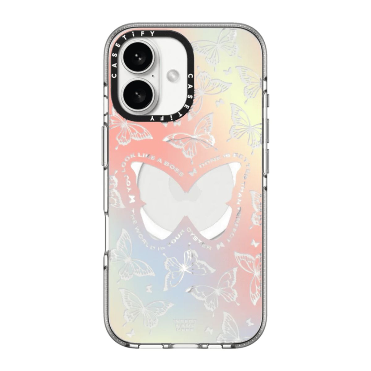 CASETIFY - CASE CASETIFY YOU GIVE ME BUTTERFLIES CON MAGSAFE - IPHONE14 PRO