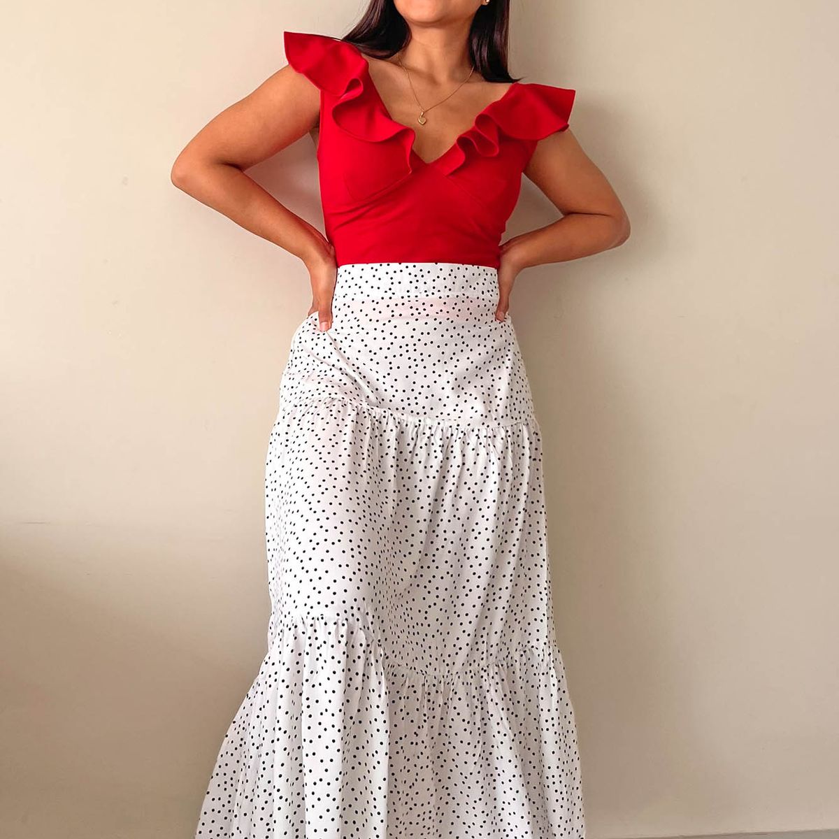 ARMA TU LOOK - MAXI FALDA LUAU EN 3 TIEMPOS