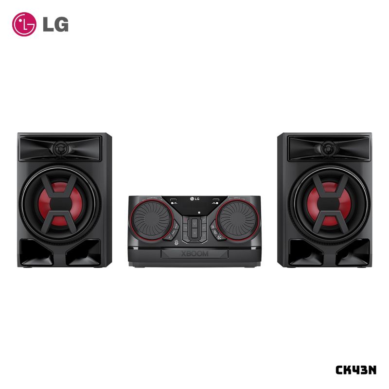 LG - PARLANTES LG XBOOM 300W MINI COMPONENTE - CK43N