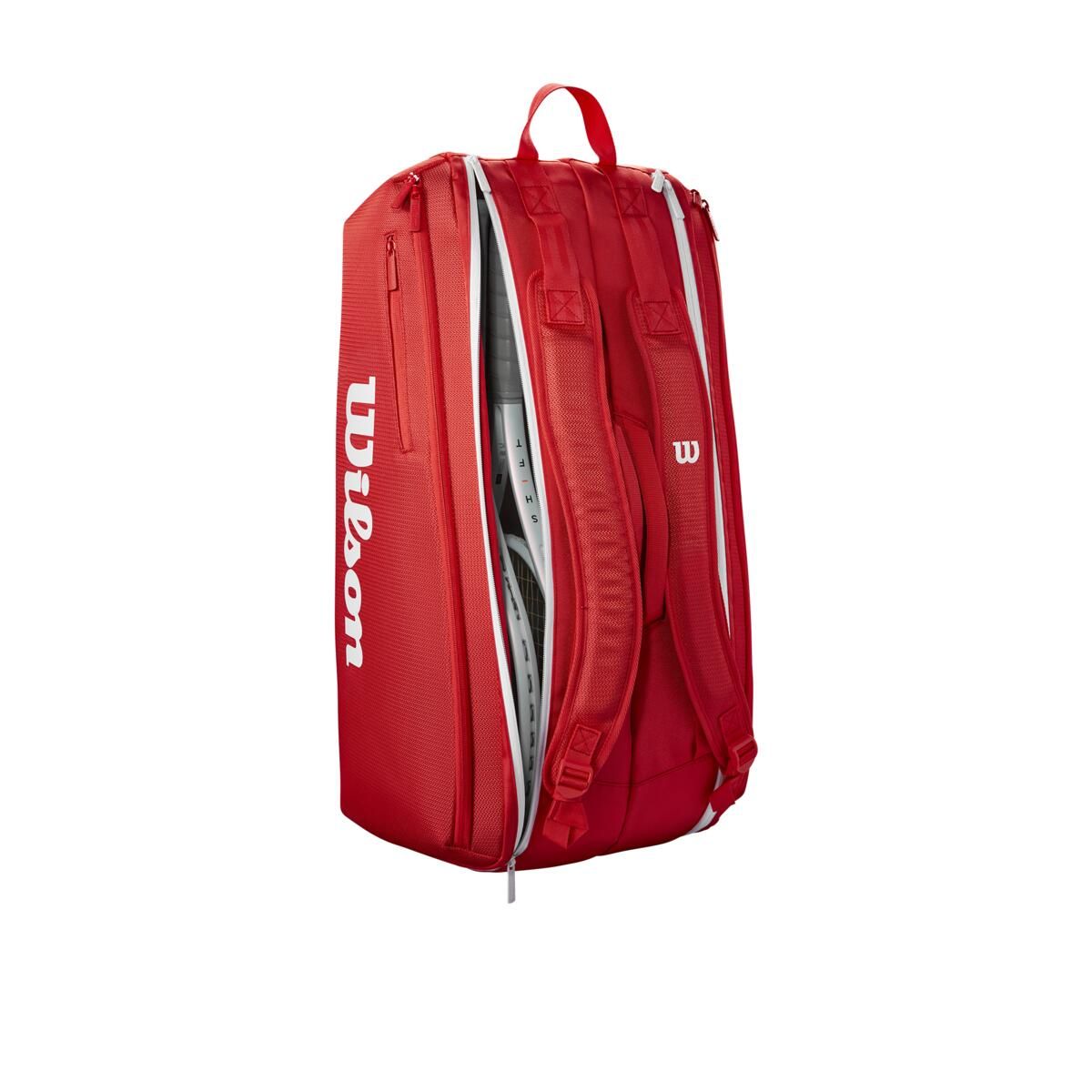 WILSON - Raquetero Super Tour Red Pk 9 - Wilson