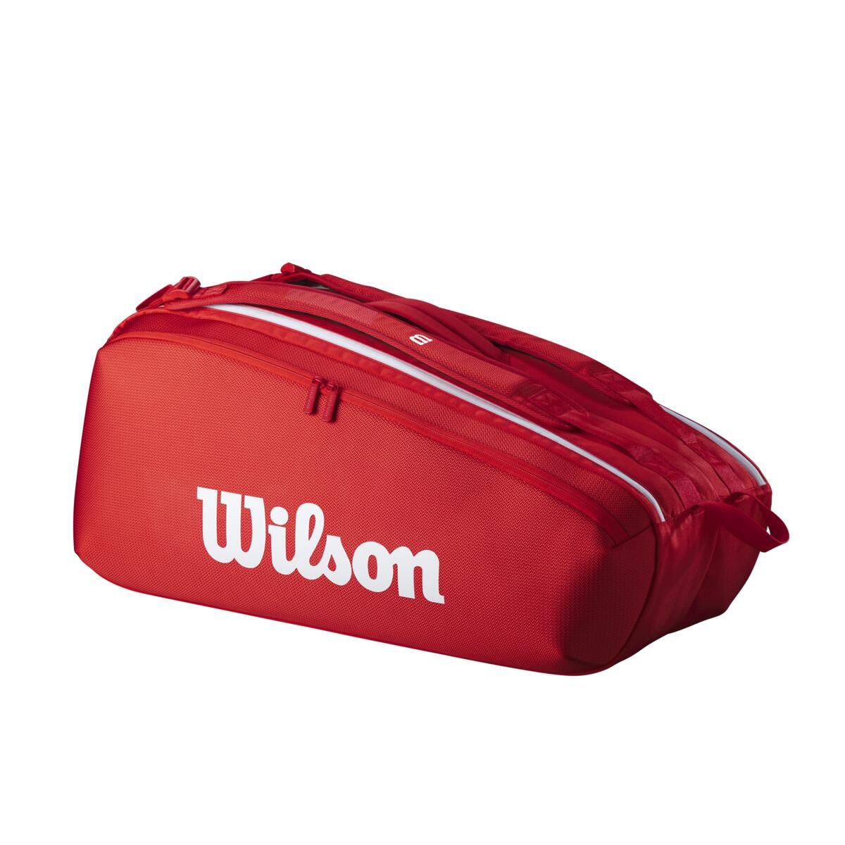WILSON - Raquetero Super Tour Red Pk 9 - Wilson