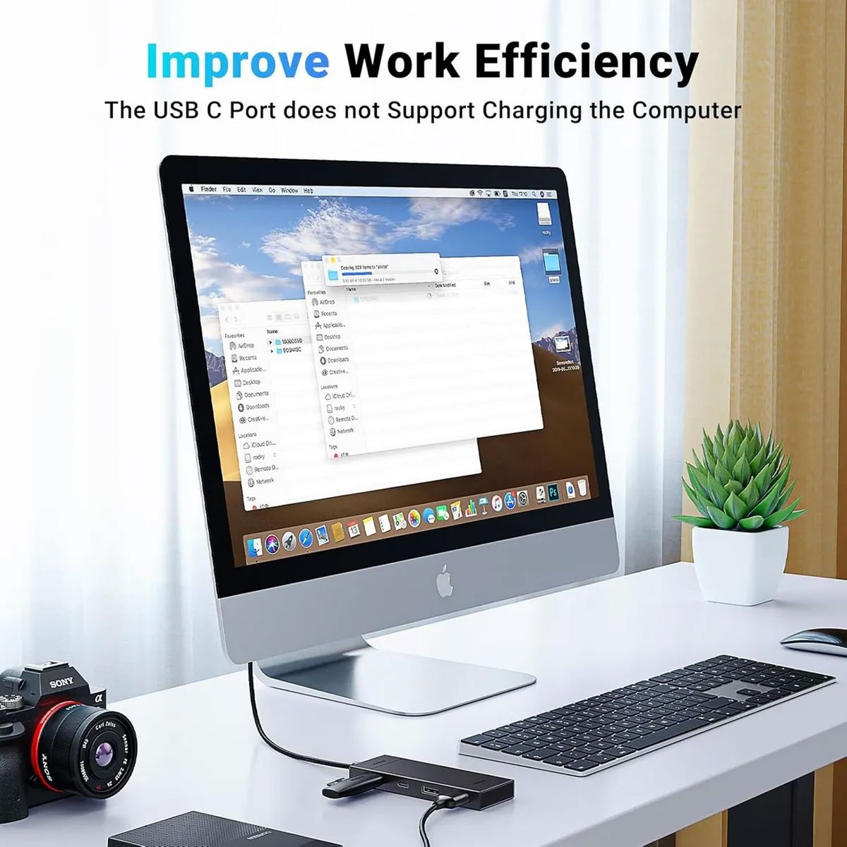 UGREEN - Hub Ugreen 4 En 1 Puertos 2x USB-C 32 2x USB-A 30 TD CM806-35583