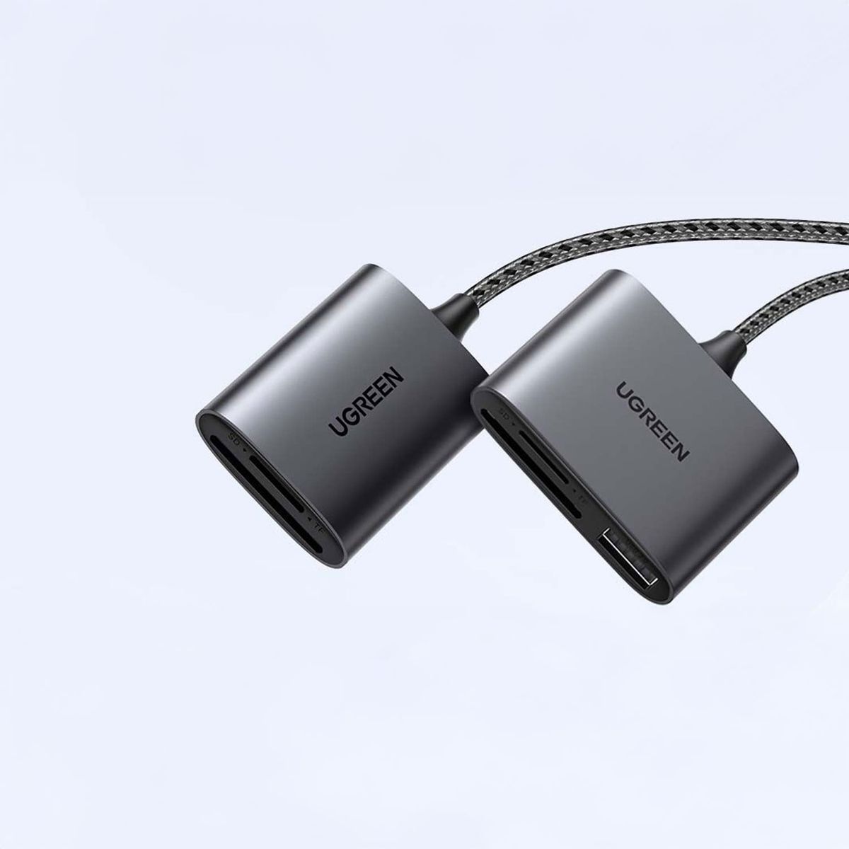 UGREEN - Lector de Tarjetas Ugreen 3 en 1 USB-C Type C a USB SD TF 80798