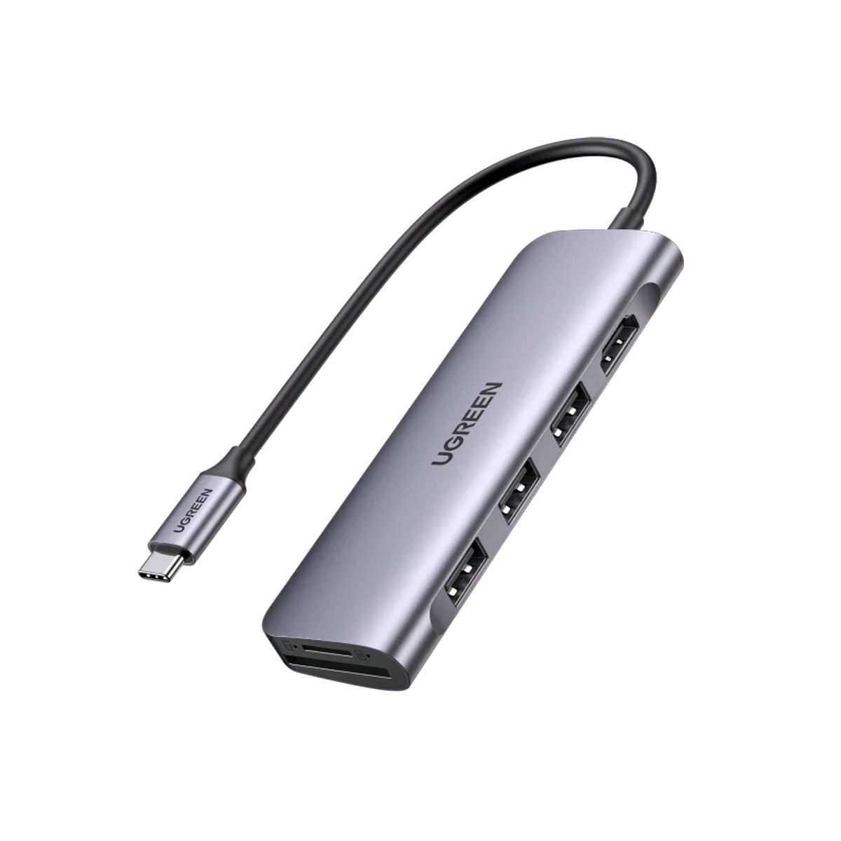 UGREEN - Hub Ugreen 6 en 1 USB-C a HDMIUSB-AUSB-C PD 100W CM511-35999.
