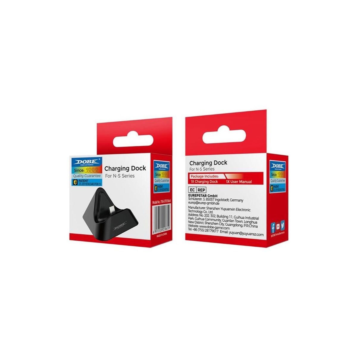 DOBE - Base Cargador Dobe Para Nintendo Switch 2 Negro