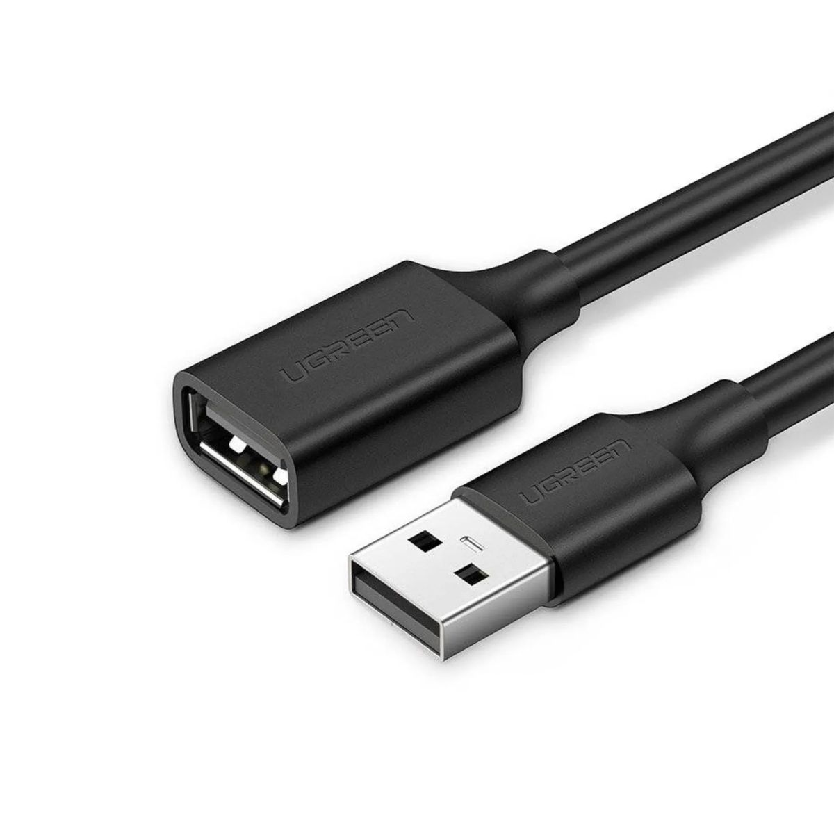 UGREEN - Cable Adaptador Ugreen USB Hembra a USB Macho 1m negro 10314 Negro