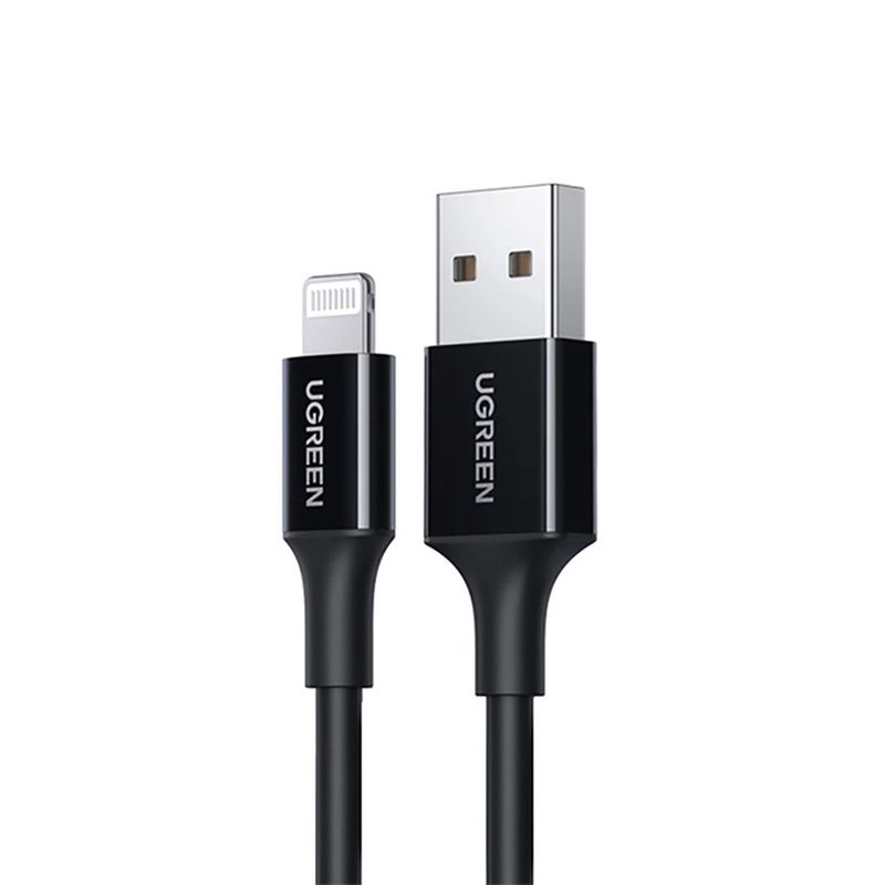 UGREEN - Cable Ugreen Lightning a USB 20 1m US155 80822 Negro