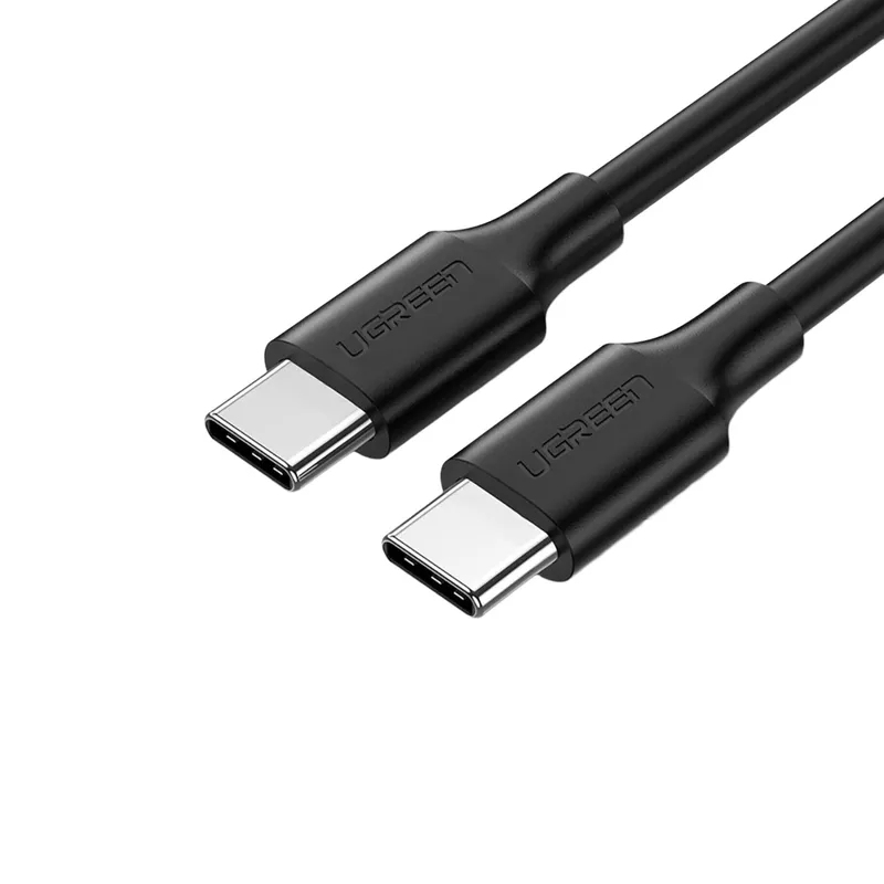 UGREEN - Cable De Carga Ugreen USB-C a USB-C 60W 1m US286 50997 Negro