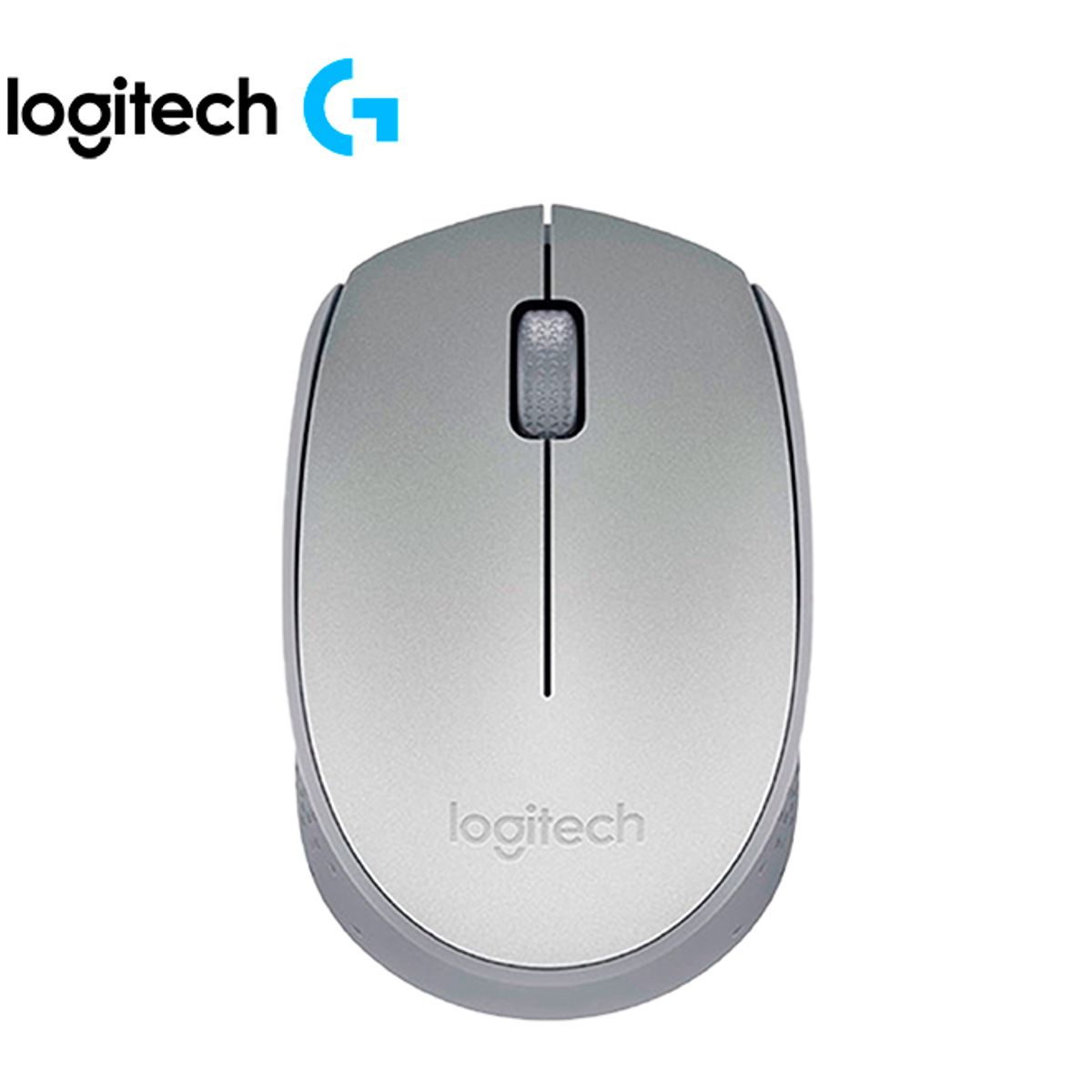 LOGITECH - Mouse óptico inalámbrico Logitech M170 Plomo