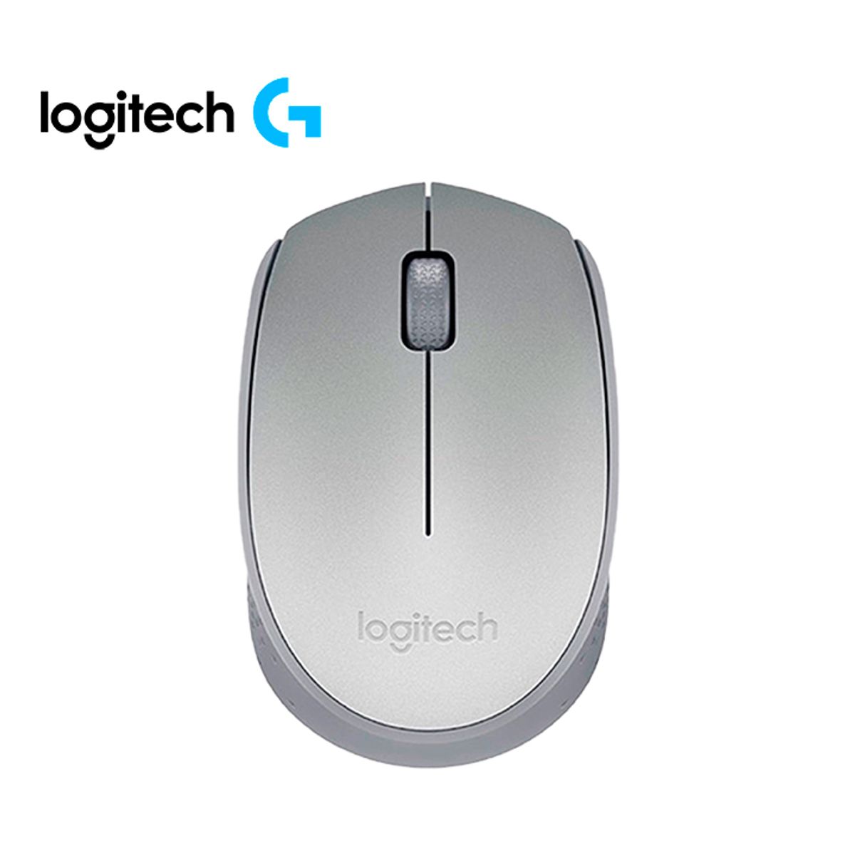 LOGITECH - Mouse óptico inalámbrico Logitech M170 Plomo