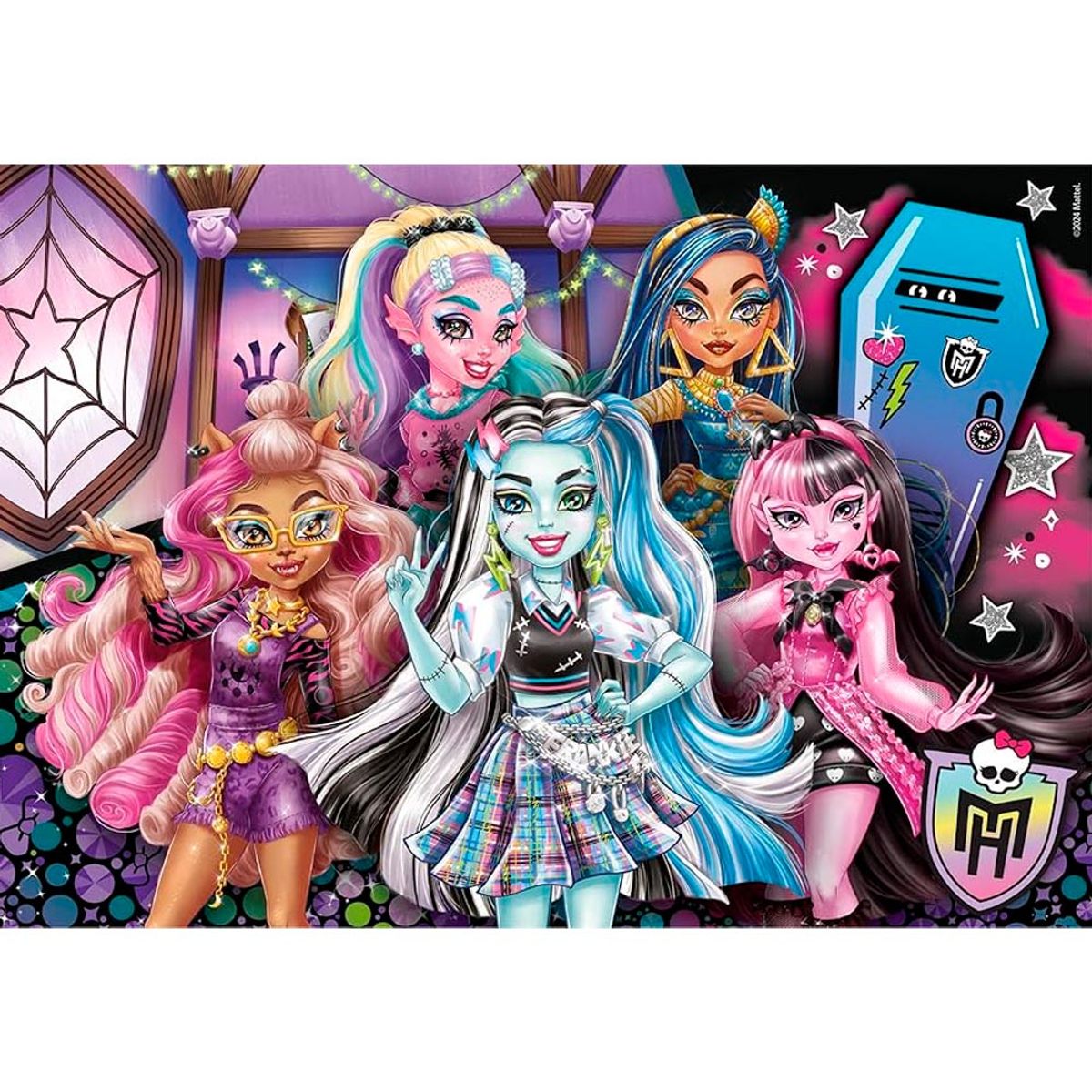 CLEMENTONI - Clementoni Rompecabezas 104 piezas Monster High