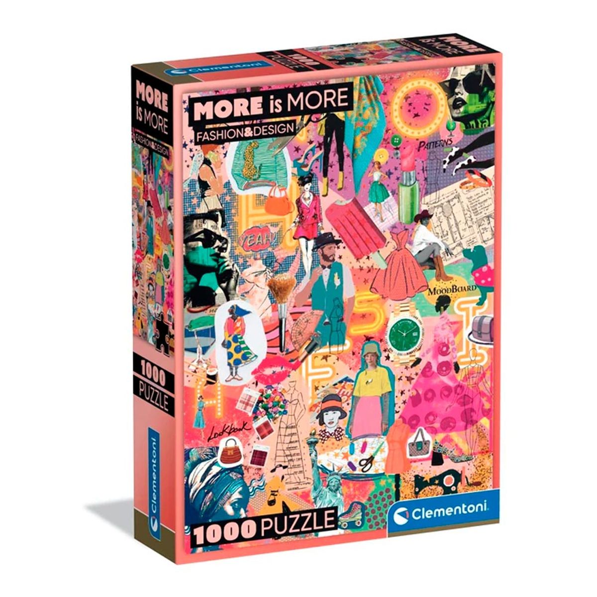CLEMENTONI - Clementoni Rompecabezas X 1000 piezasMas Es Mas Moda Y Diseño