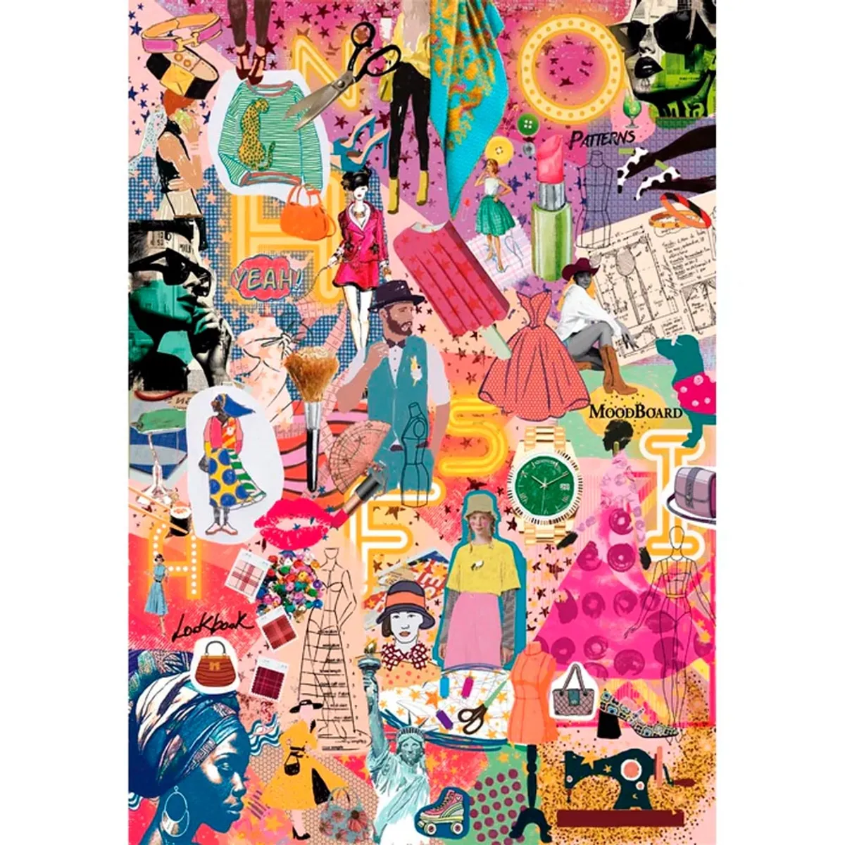 CLEMENTONI - Clementoni Rompecabezas X 1000 piezasMas Es Mas Moda Y Diseño