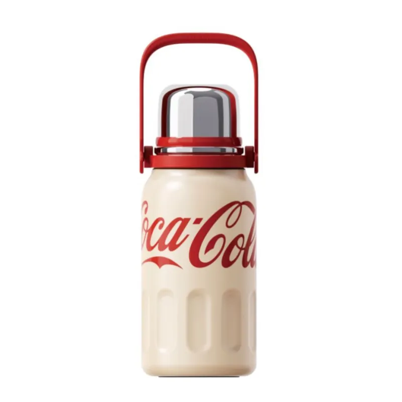 GERM - Termo Deportivo Coca-Cola x Germ 800 ml / 27 Oz con Tapa Taza – Beige