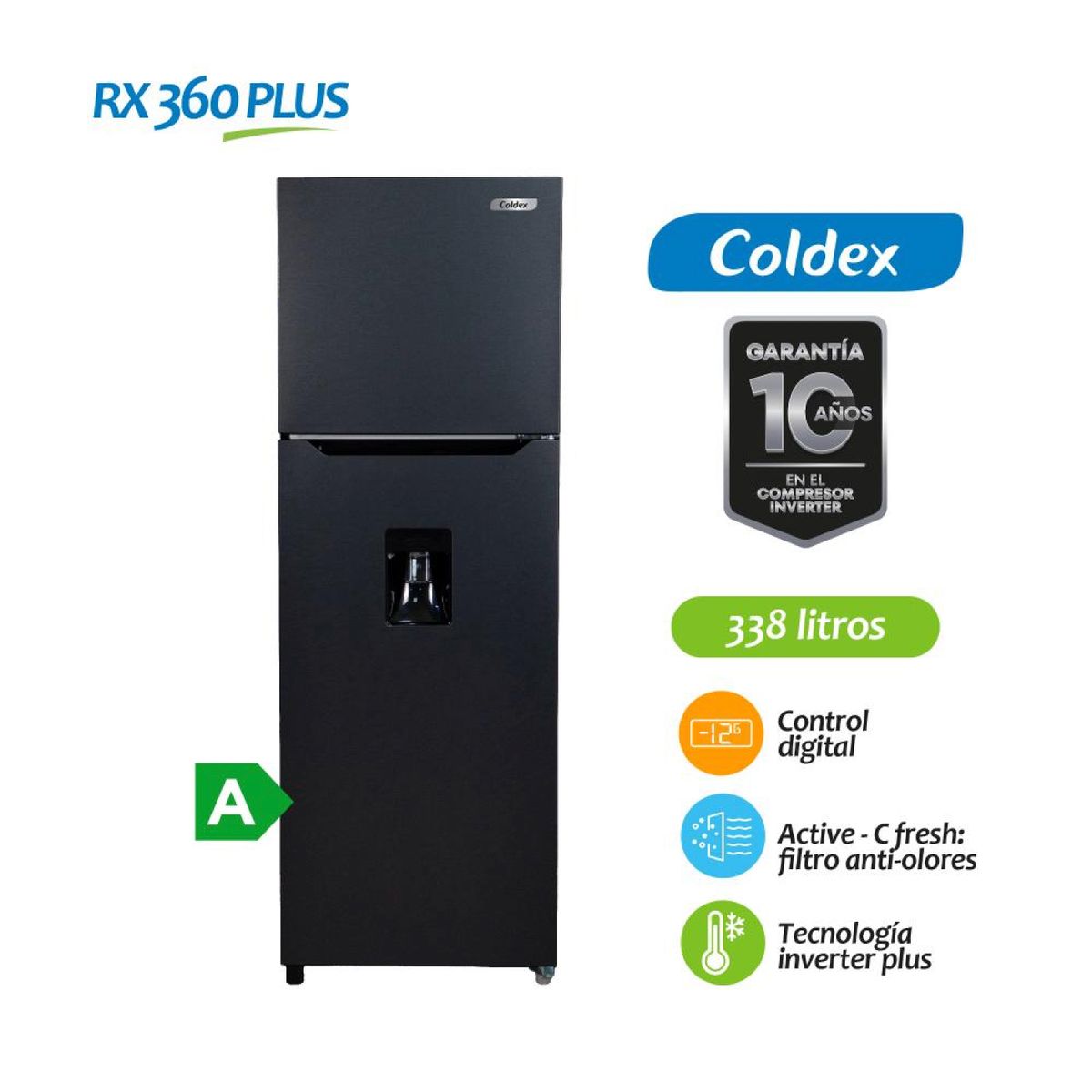 COLDEX - Refrigeradora RX360 Plus COLDEX_.
