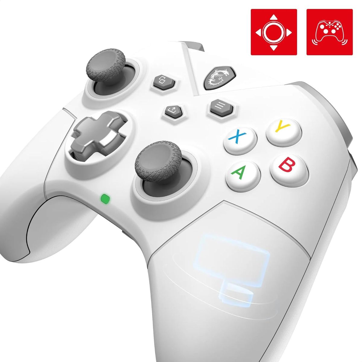 MSI - Mando MSI Force GC300 Inalambrico 24hzBluetooth Blanco