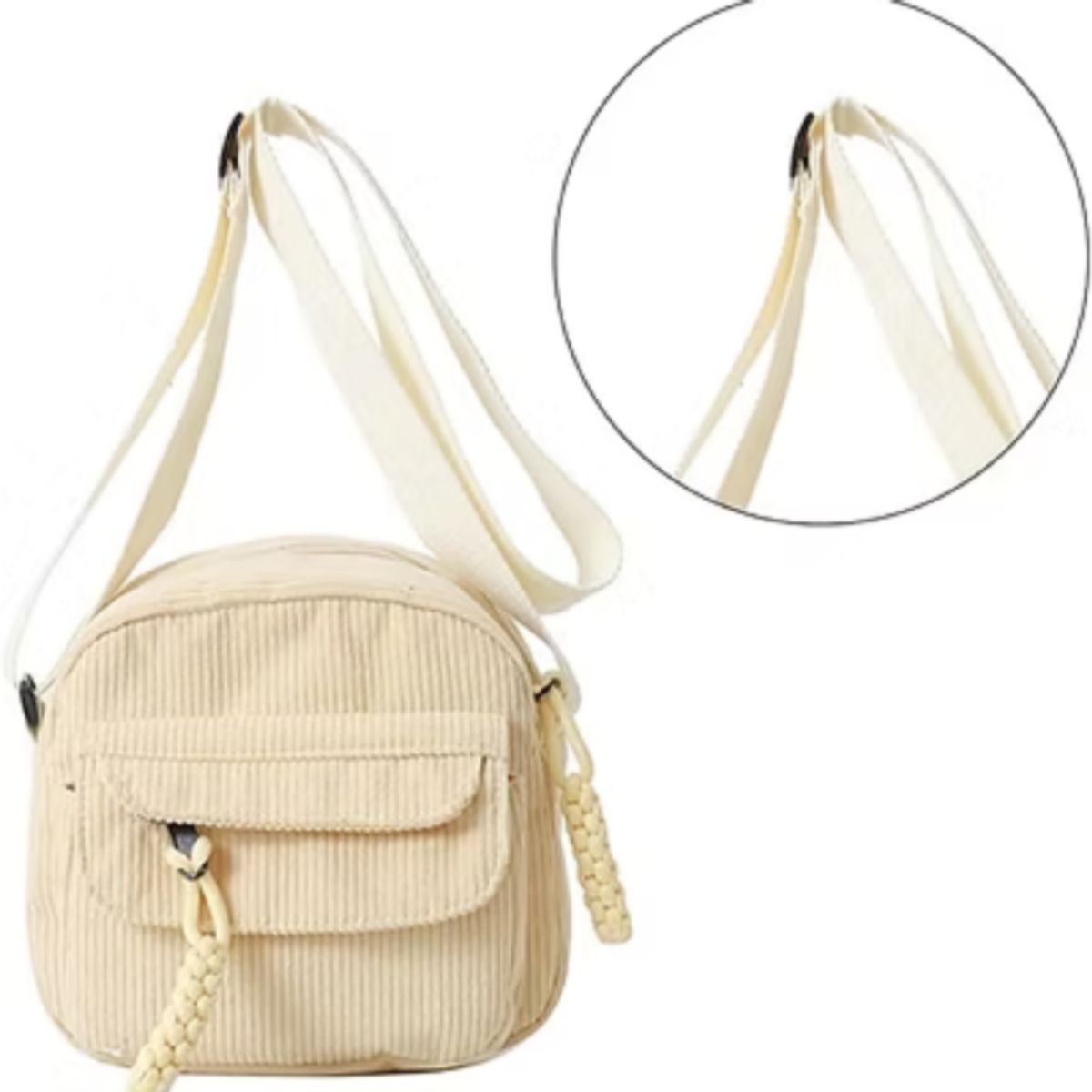 GENERICO - Cartera Classic Corduroy - Beige