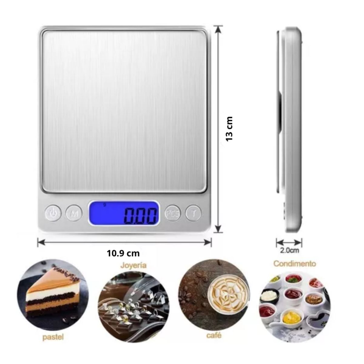 GENERICO - Mini Balanza Gramera Digital de Cocina