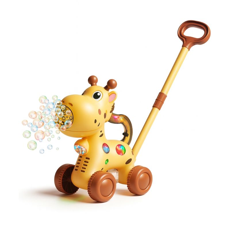 GENERICO - Carro de burbujas LED Jirafa