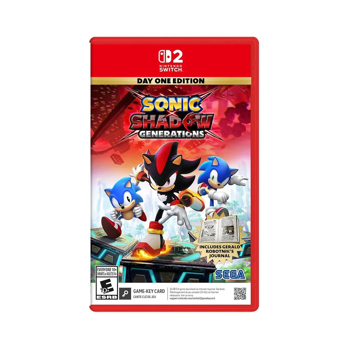 SEGA - Sonic X Shadows Generation Edicion Day One Nintendo Switch 2 Latam