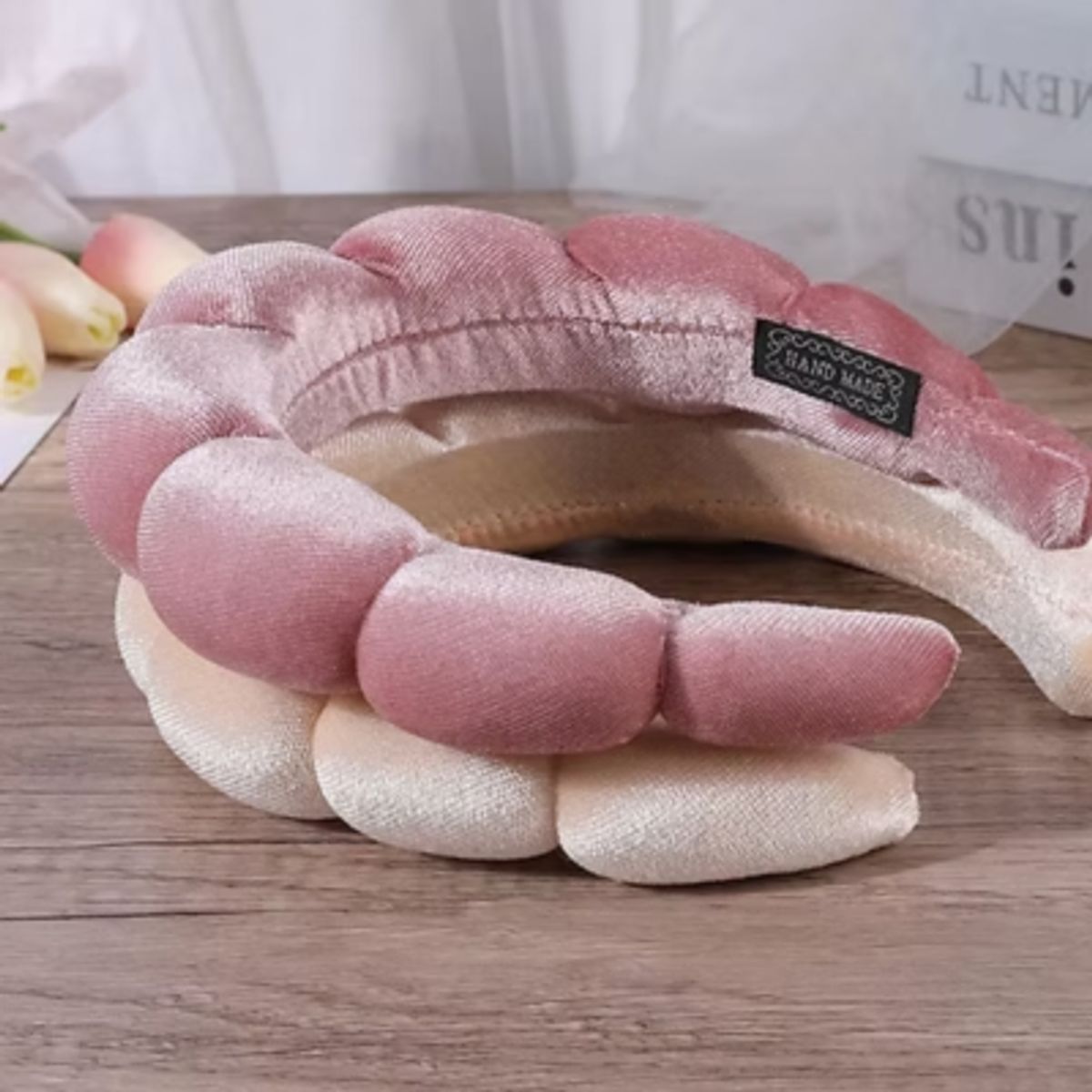 GENERICO - Vincha de terciopelo para Skincare y Makeup