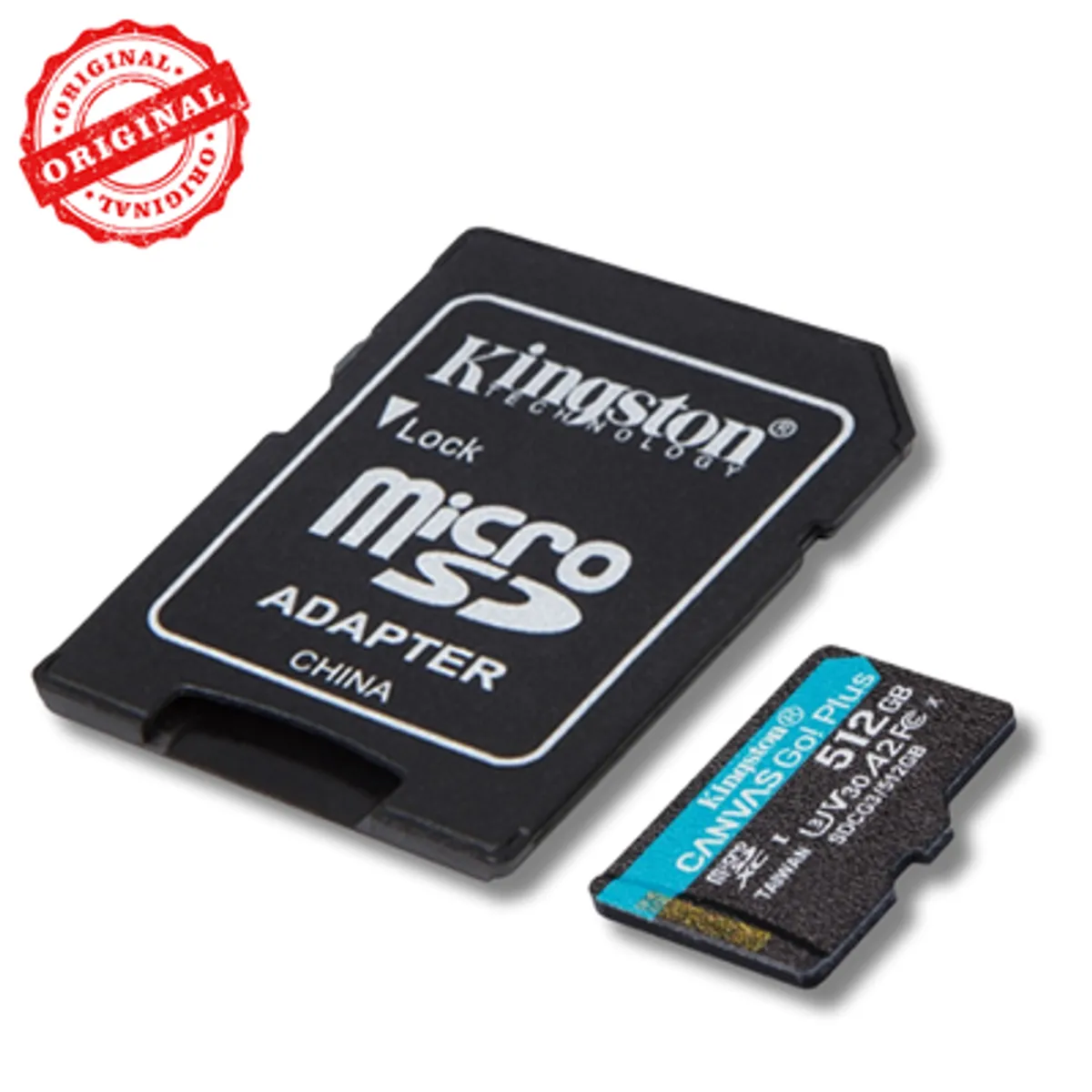 KINGSTON - Memoria Flash microSDXC Kingston Canvas Go Plus 512GB