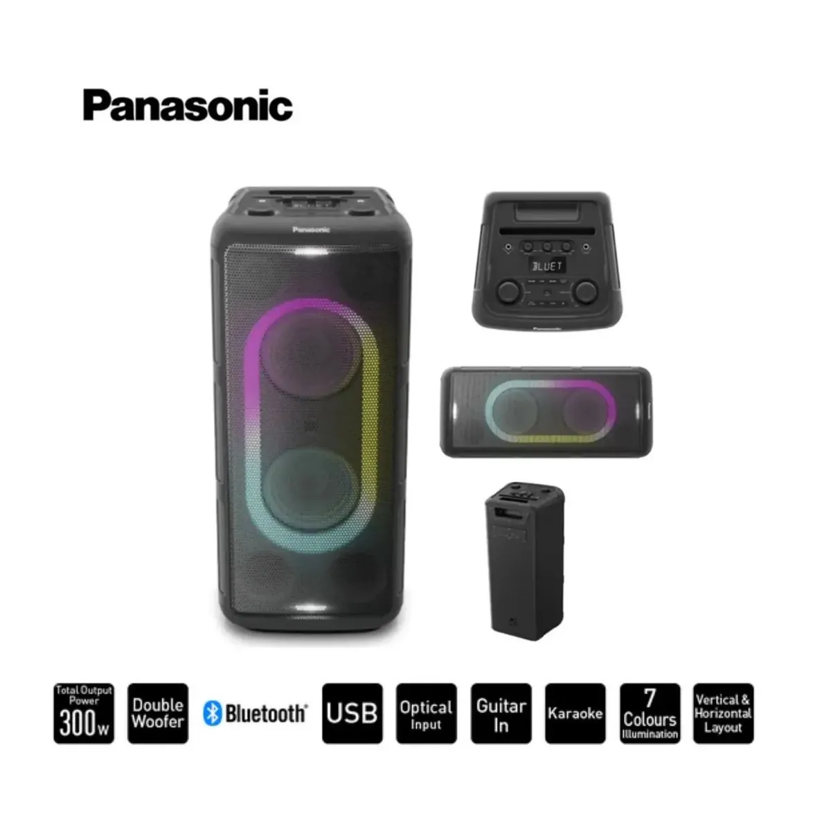 PANASONIC - PARLANTE BLUETOOTH PANASONIC SC-TMAX15PUK