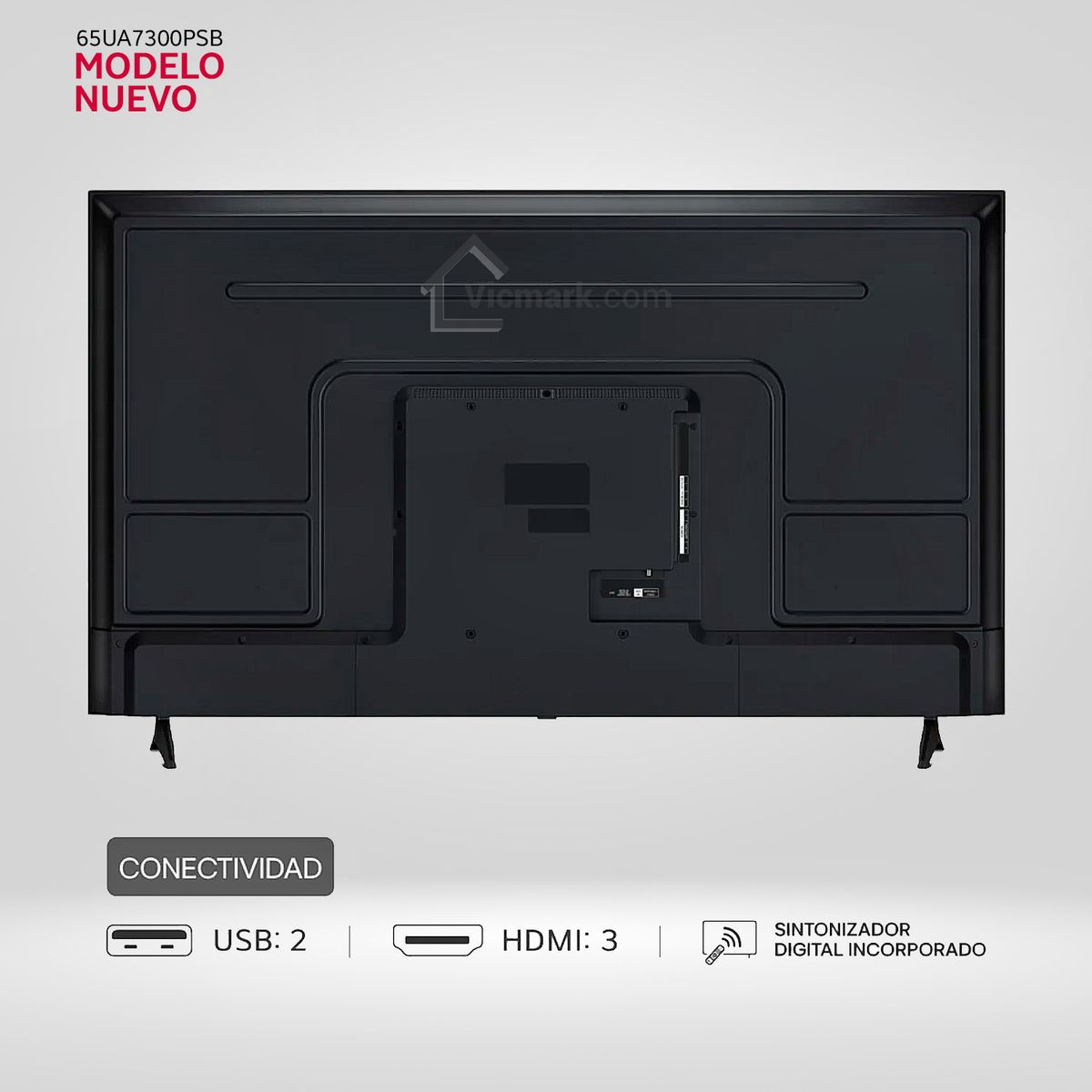 LG - Televisor Lg 65" Pulg Ultra HD 4K AI ThinQ 65UA7300 Modelo 2025 + Control Inteligente MAGIC