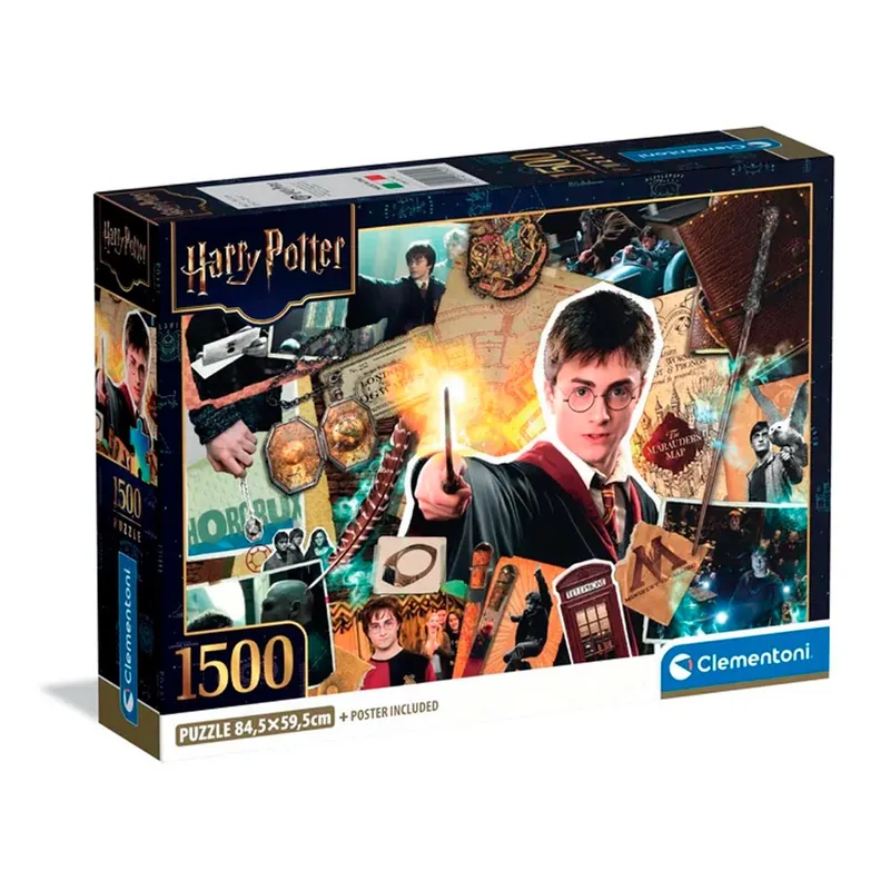 CLEMENTONI - Clementoni Rompecabezas X 1500 piezas Harry Potter