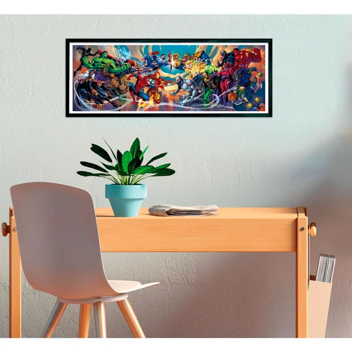 CLEMENTONI - Clementoni Rompecabezas X 1000 piezas Marvel Heroes Y Villanos