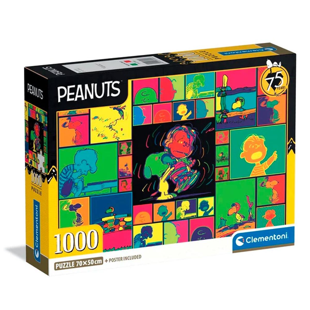 CLEMENTONI - Clementoni Rompecabezas X 1000 piezas Peanuts  Snoopy