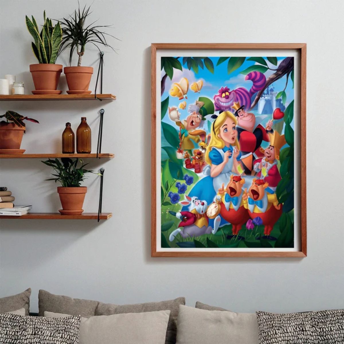 CLEMENTONI - Rompecabezas 1000 piezas Disney Alicia En El Pais De Las Maravillas